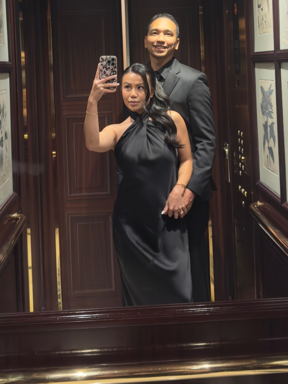 Show Me Your Mumu - Elegant Black Evening Gown
